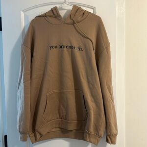 You are enough hoodie
